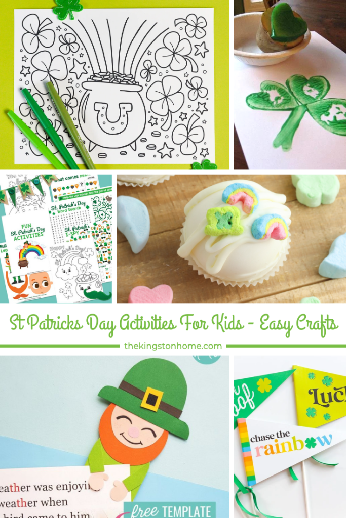 St Patricks Day Activities For Kids - Easy Crafts - The Kingston Home