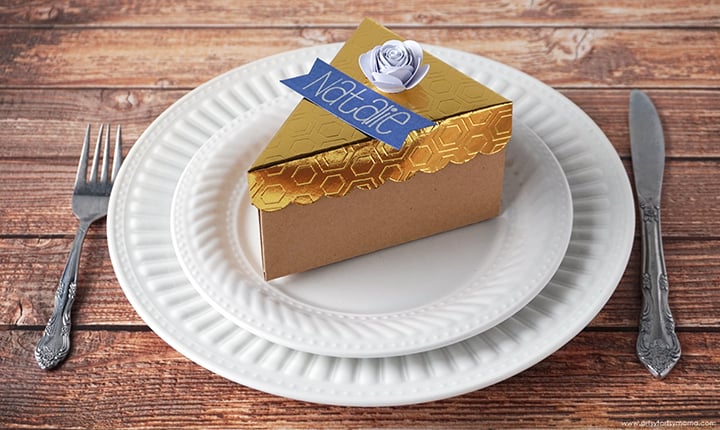 Pie Slice Box Thanksgiving Favors by Artsy Fartsy Mama