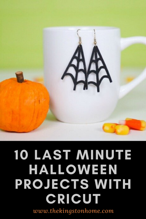 10 Last Minute Halloween Projects with Cricut