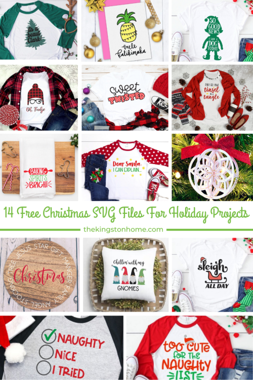 14 Free Christmas SVG Files For Holiday Projects - The Kingston Home