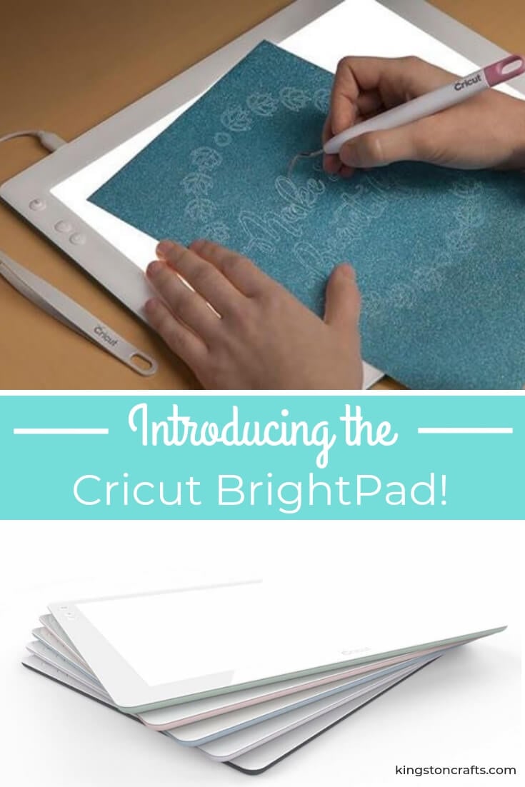 Introducing the Cricut BrightPad! - The Kingston Home: If you love Cricut but hate weeding, then meet your new best friend! Today, we are talking about the brand new Cricut BrightPad and how its going to make your crafting life so much easier! via @craftykingstons