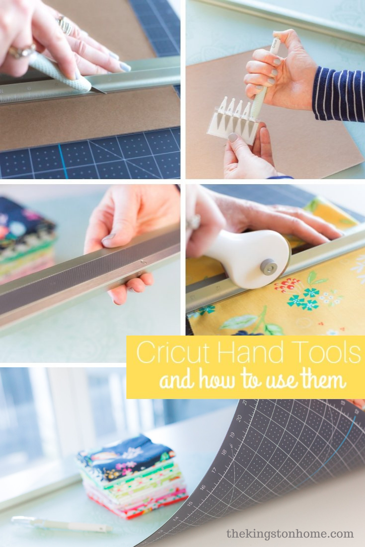 Cricut Tools and How to Use Them - The Kingston Home: I love my Cricut. I mean - who doesn't? But did you know that Cricut makes a family of hand tools that can make all of our other crafting projects even easier? Come on in and I'll show you what all the hubbub is about! via @craftykingstons
