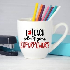 end of school year svg I Teach. What's Your Superpower? - Kara Creates