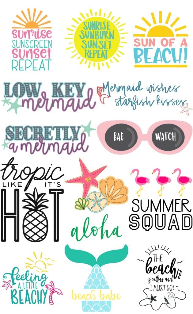 Download 13 Free SVG Files: Summer Fun - The Kingston Home