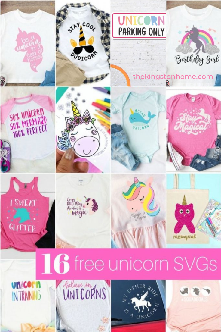 16 Free Unicorn Svg Files The Kingston Home