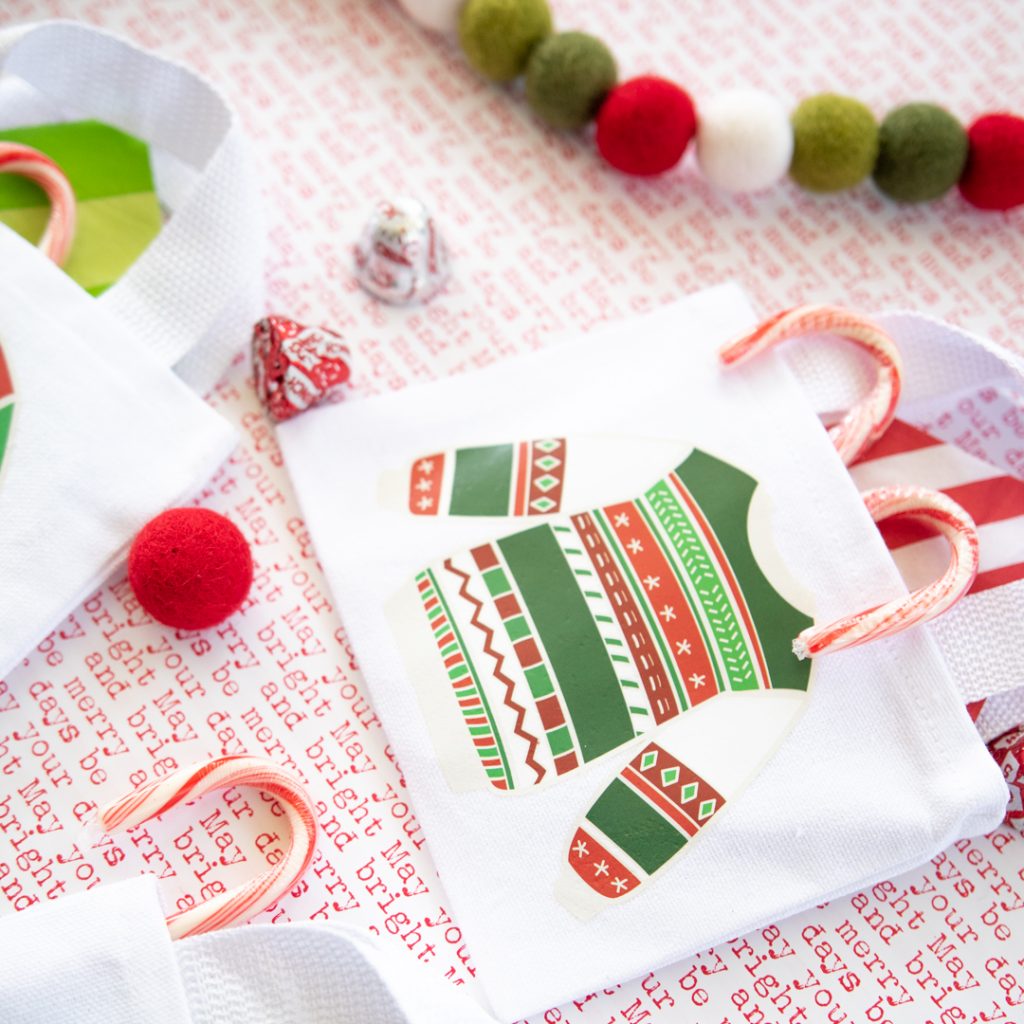 holiday sweater party favors