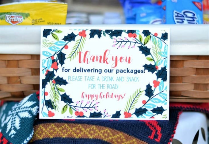 Thank You For Delivering Our Packages Printable Printable Word Searches