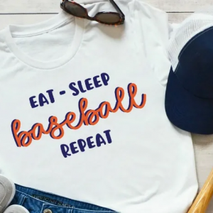 free baseball svg Eat, Sleep, Baseball, Repeat from Mad in Crafts