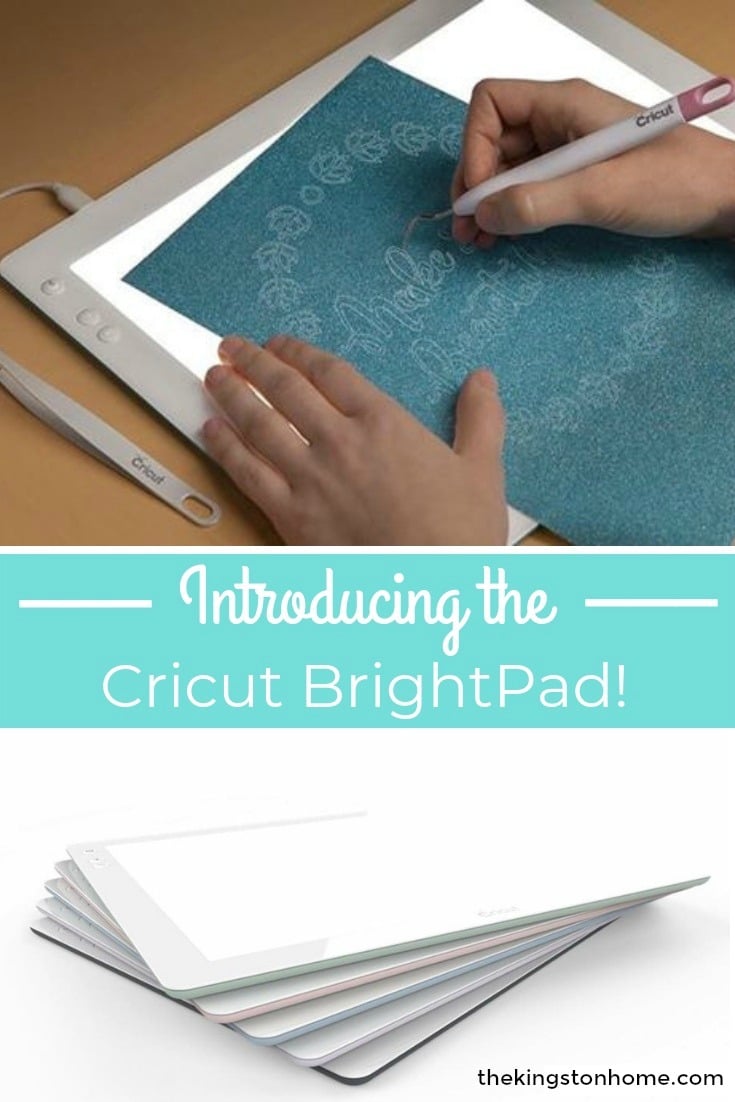 Introducing the Cricut BrightPad! - The Kingston Home: If you love Cricut but hate weeding, then meet your new best friend! Today, we are talking about the brand new Cricut BrightPad and how its going to make your crafting life so much easier! via @craftykingstons