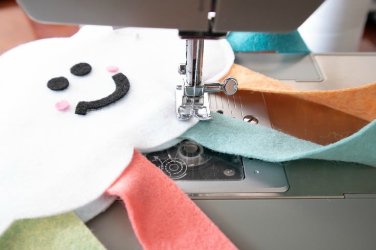 sewing felt cloud