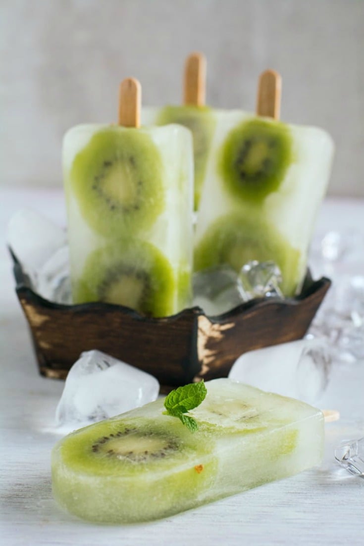 Kiwi Popsicles by Pepper Bowl by Pepper Bowl