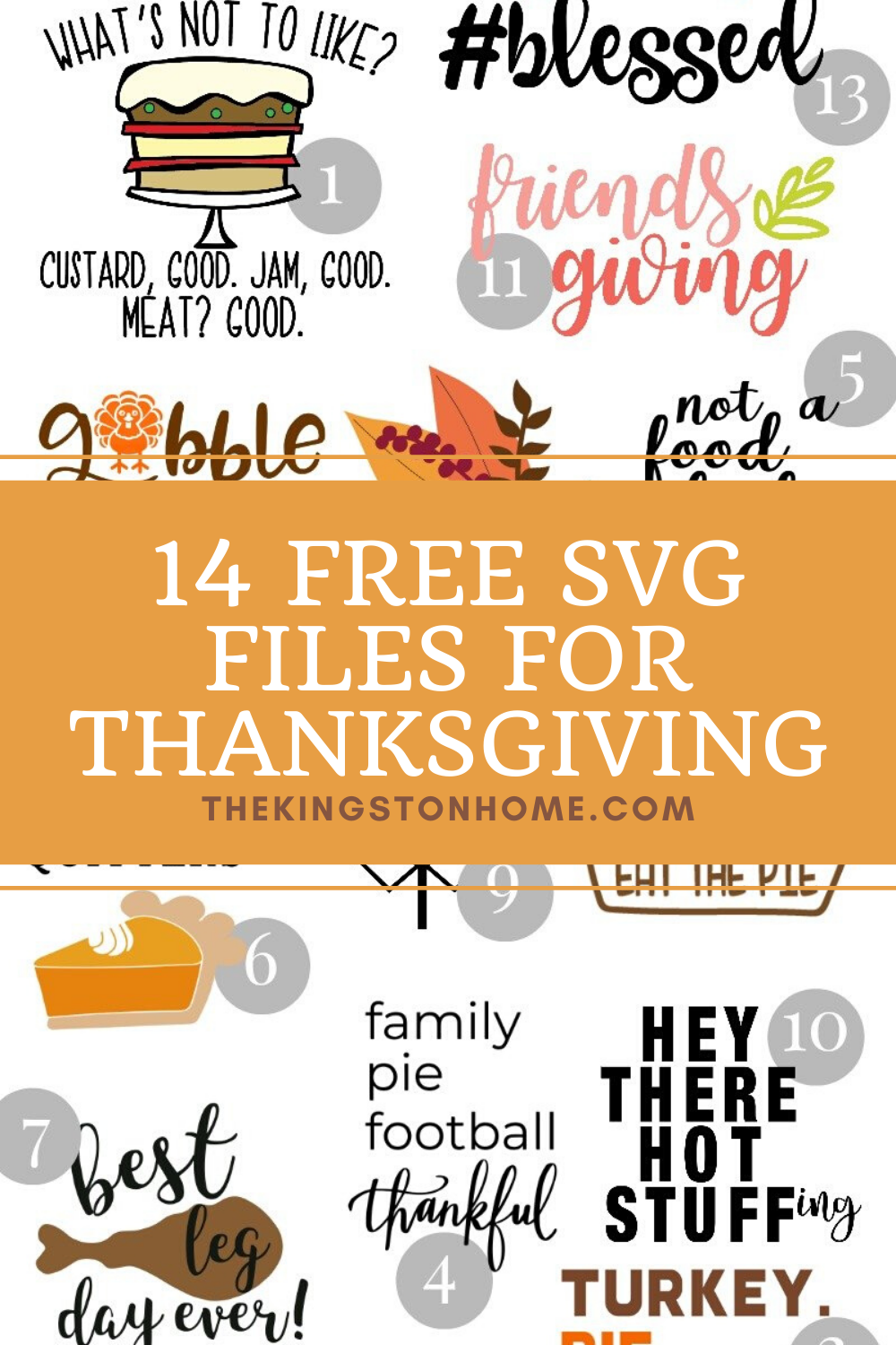 Free SVG Files for Thanksgiving - The Kingston Home