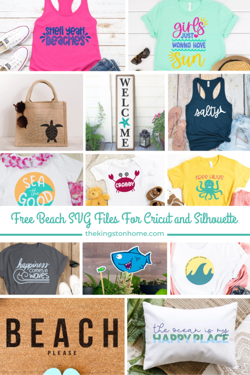 Free Beach SVG Files For Cricut and Silhouette - TKH
