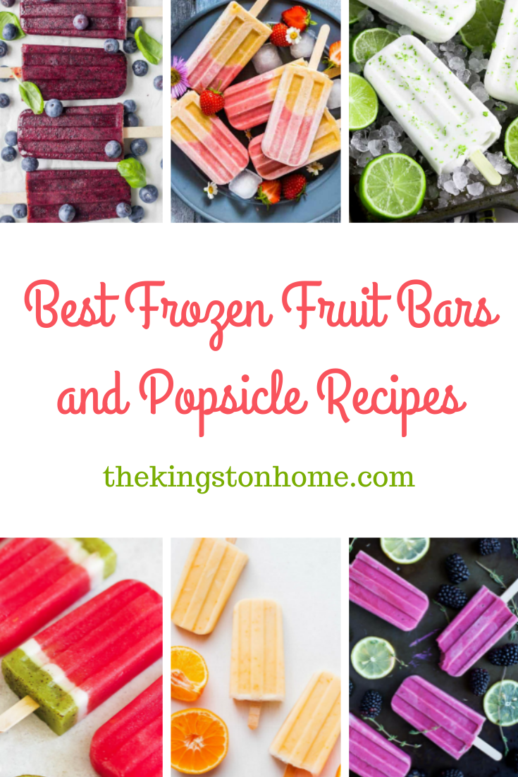 Best Summer Popsicle Recipes - The Kingston Home: via @craftykingstons
