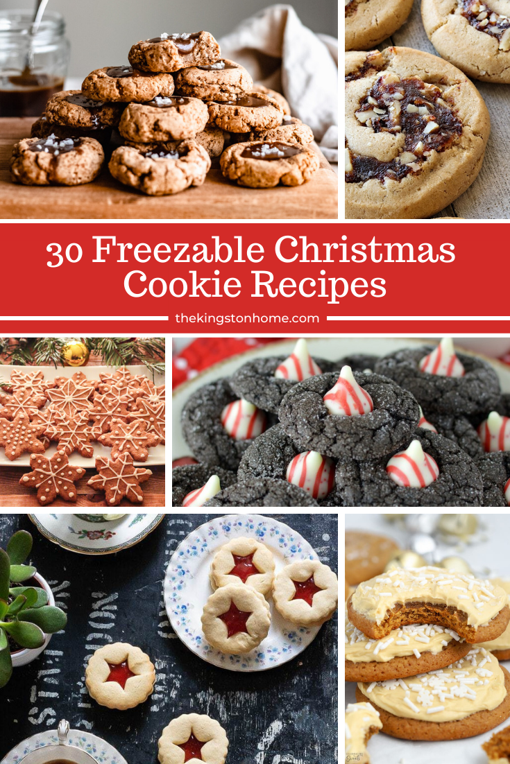 30 Freezable Christmas Cookie Recipes - The Kingston Home