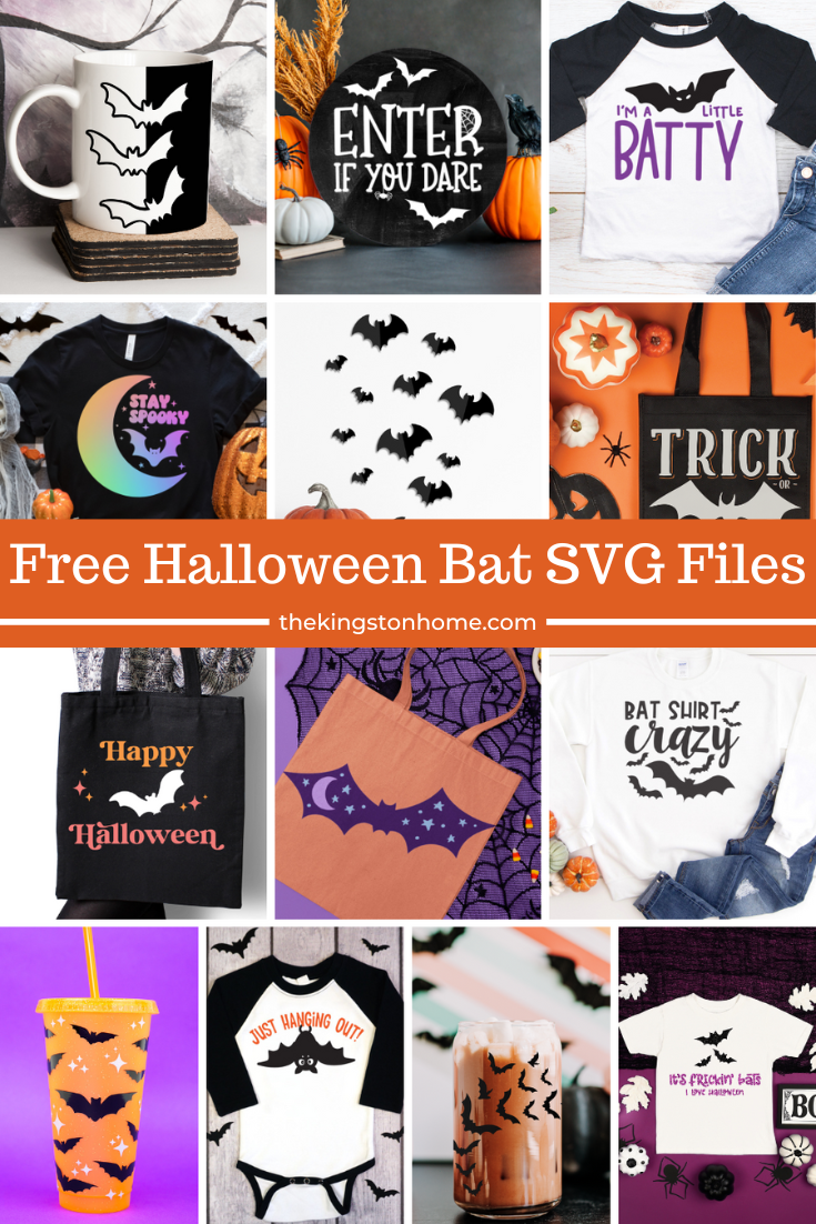 Halloween Flat Bat PNG & SVG Design For T-Shirts