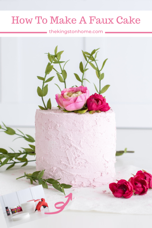 How To Make A Faux Cake The Kingston Home