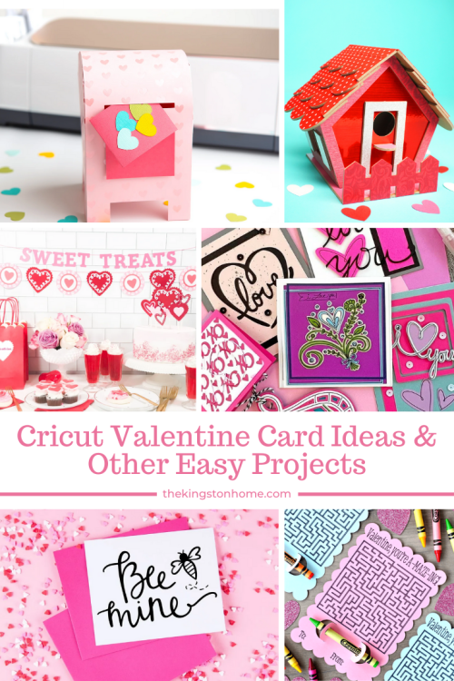 Cricut Valentine Card Ideas & Other Easy Projects - The Kingston Home