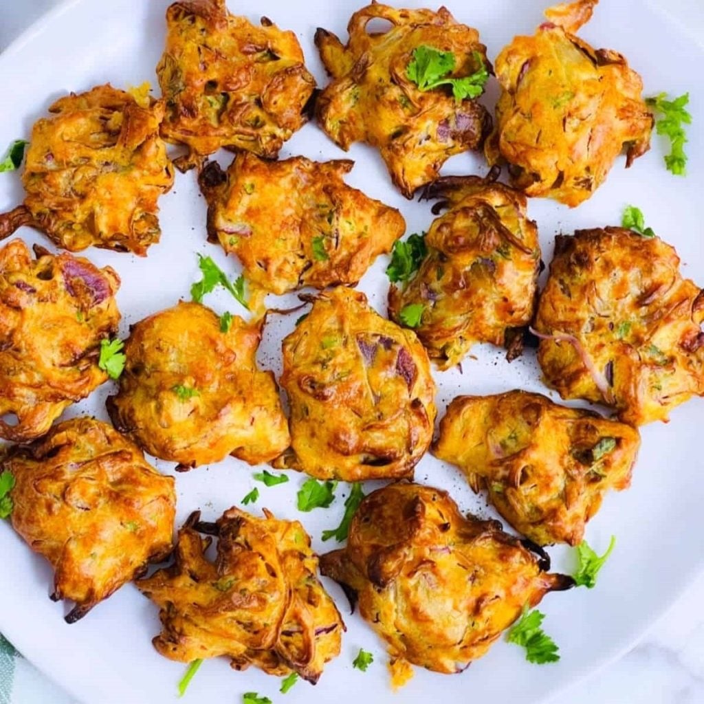 Air Fryer Onion Pakora by Easy Indian Cookbook