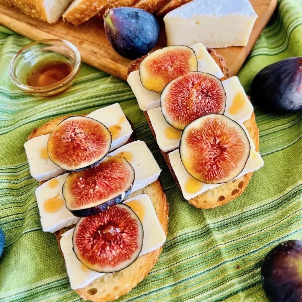 Fig And Brie Bruschetta by The Short Order Cook