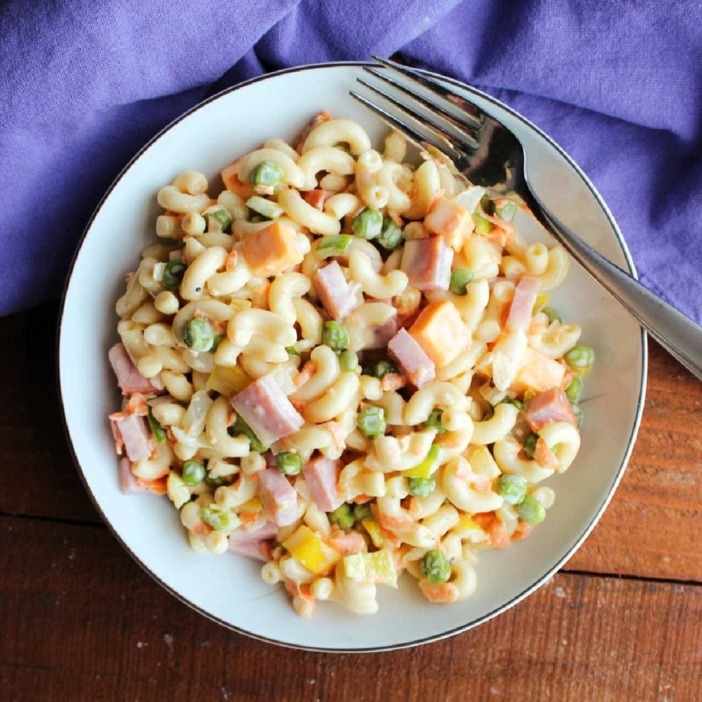 Sweet Macaroni Salad by Cooking With Carlee