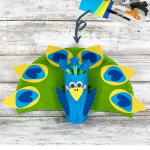 Easy To Make Paper Plate Peacock Craft For Kids